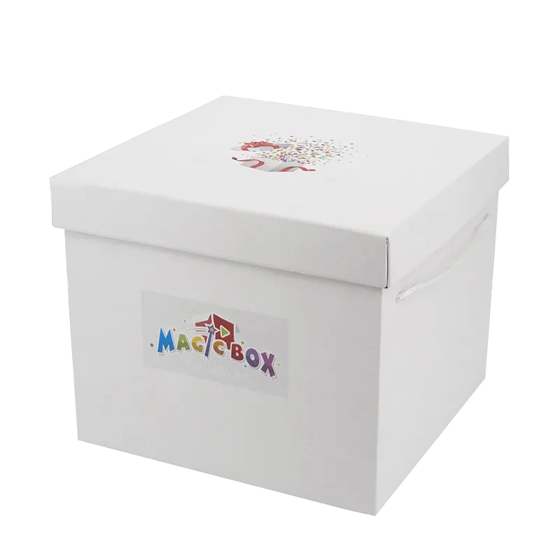 Scatole Ondulate Bianco-Avana