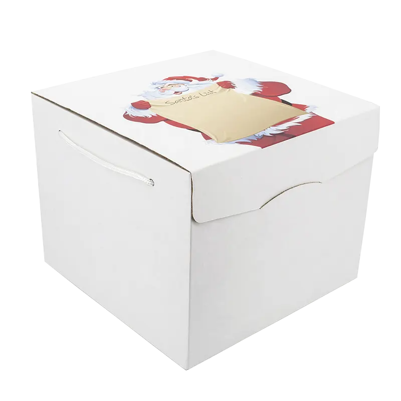 Scatole Ondulate Bianco-Avana