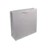 SHOPPER 4 NODI - CARTA  GOFFRATA STIL MODA BIANCO