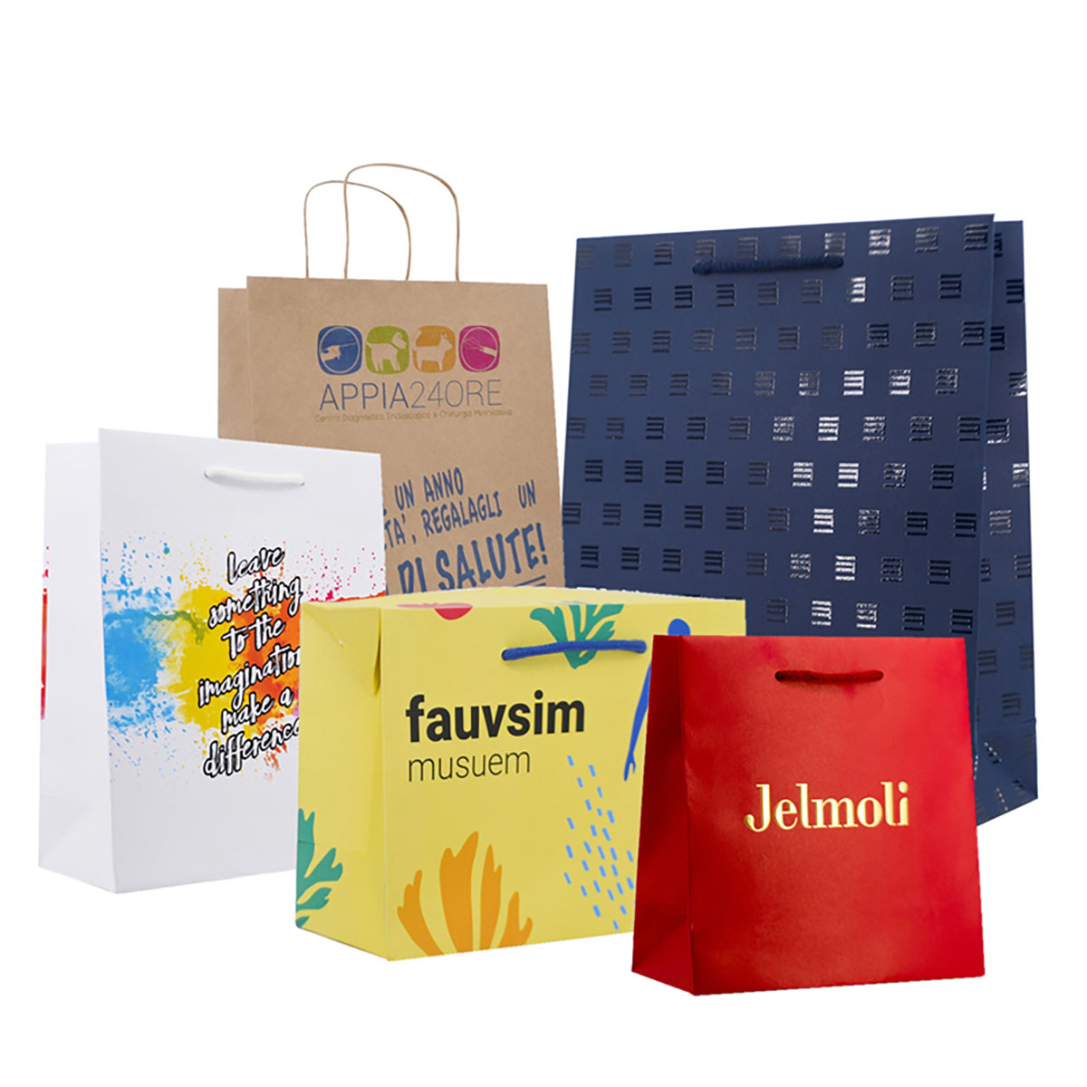 ecopelle diversi Designs Turn BUSTINA SACCHETTO SPORT con shoppingbag fulprint 